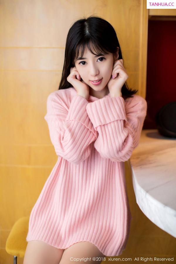 Ellie艾栗栗  温柔贴心护士艾栗栗 甜美清纯的粉色内衣第25张图片